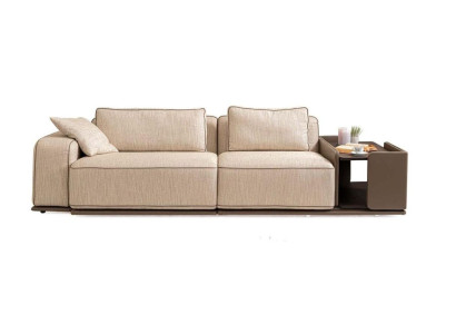 Three Seater Couch Sofa 3 Seater Beige Fabric Fabric Sofa Upholstered Sofa Table